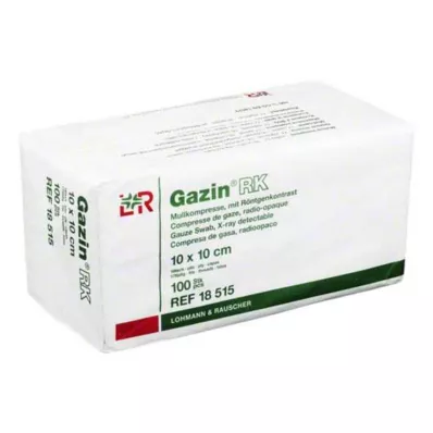 GAZIN Gazlı bez komp. 10x10 cm steril olmayan 16 katlı RK, 100 adet GAZIN Gazlı bez komp. 10x10 cm steril olmayan 16 katlı RK, 100 adet