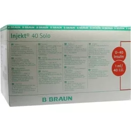 INJEKT Solo insülin spreyi 1 ml U40, 100X1 ml