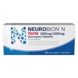 NEUROBION N forte kaplamalı tabletler, 20 adet