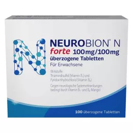 NEUROBION N forte kaplamalı tabletler, 100 adet