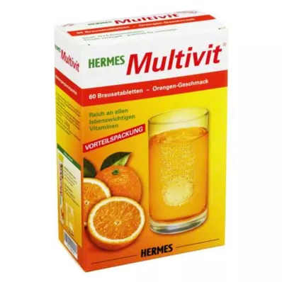 HERMES Multivit efervesan tablet, 60 adet HERMES Multivit efervesan tablet, 60 adet