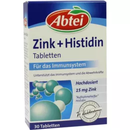 ABTEI Çinko + histidin tabletleri, 30 adet