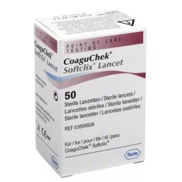 COAGUCHEK Softclix Lanset, 50 adet