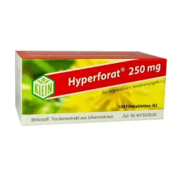 HYPERFORAT 250 mg film kaplı tabletler, 100 adet