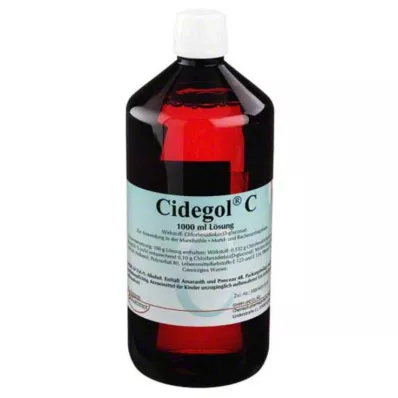 CIDEGOL C çözeltisi, 1000 ml CIDEGOL C çözeltisi, 1000 ml