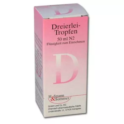 DREIERLEI Damlalar, 50 ml DREIERLEI Damlalar, 50 ml