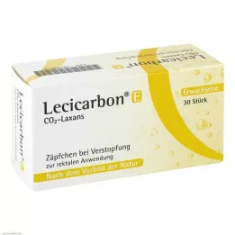 LECICARBON E CO2 Laxans Yetişkin Fitil, 30 adet