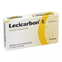 LECICARBON K CO2 Laxans Çocuk Fitilleri, 10 adet