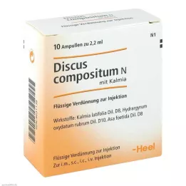 DISCUS Kalmia ampullü compositum N, 10 adet