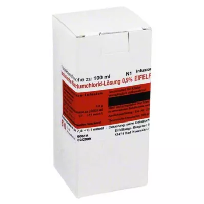 ISOTONISCHE NaCl çözeltisi %0,9 Eifelfango, 100 ml ISOTONISCHE NaCl çözeltisi %0,9 Eifelfango, 100 ml