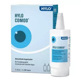 HYLO-COMOD Göz damlası, 2X10 ml
