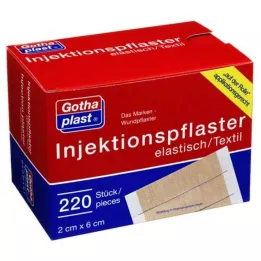 GOTHAPLAST Enjeksiyon yaması 2x6 cm, 220 adet