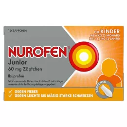 NUROFEN Junior 60 mg fitil, 10 adet