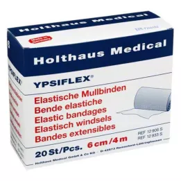 MULLBINDEN elastik 6 cmx4 m, 20 adet