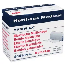 MULLBINDEN elastik 8 cmx4 m, 20 adet