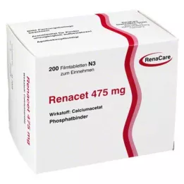 RENACET 475 mg film kaplı tablet, 200 adet