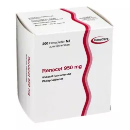RENACET 950 mg film kaplı tablet, 200 adet