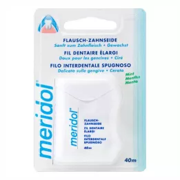 MERIDOL Flausch diş ipi mumlu, 40 m