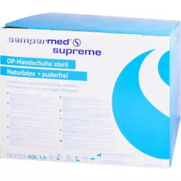 SEMPERMED Supreme OP-Handsch.steril toz 8.5, 50X2 adet