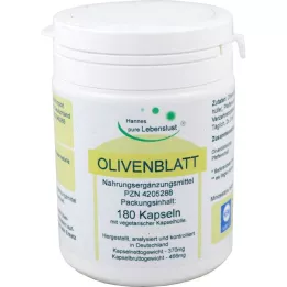 OLIVENBLATT-Extract Vegi Kapsülleri, 180 adet