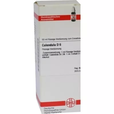 CALENDULA D 6 Seyreltme, 50 ml CALENDULA D 6 Seyreltme, 50 ml