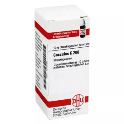 COCCULUS C 200 kürecikler, 10 g COCCULUS C 200 kürecikler, 10 g
