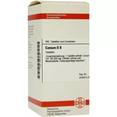 CONIUM D 8 tablet, 200 adet CONIUM D 8 tablet, 200 adet