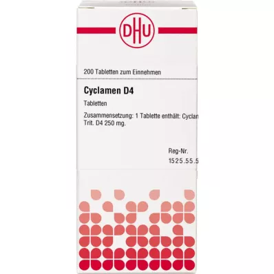 CYCLAMEN D 4 tablet, 200 adet CYCLAMEN D 4 tablet, 200 adet