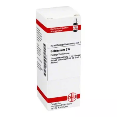 GELSEMIUM C 6 Seyreltme, 20 ml GELSEMIUM C 6 Seyreltme, 20 ml