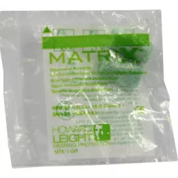 HOWARD Leight Matrix yeşil kulak tıkacı, 2 adet