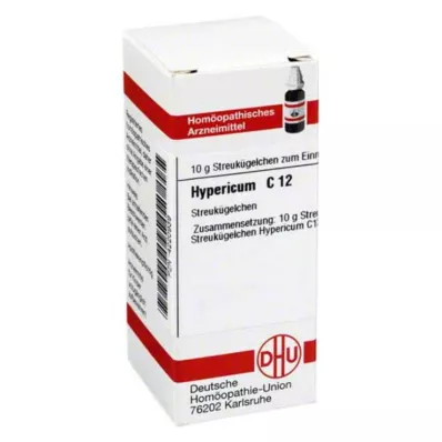 HYPERICUM C 12 Globuli, 10 g HYPERICUM C 12 Globuli, 10 g