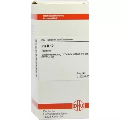 IRIS D 12 tablet, 200 adet