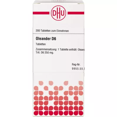 OLEANDER D 6 tablet, 200 adet OLEANDER D 6 tablet, 200 adet