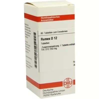 RUMEX D 12 tablet, 80 adet RUMEX D 12 tablet, 80 adet