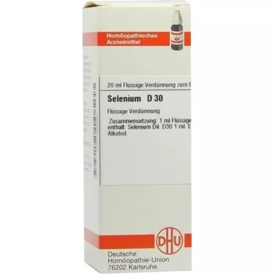 SELENIUM D 30 Seyreltme, 20 ml SELENIUM D 30 Seyreltme, 20 ml