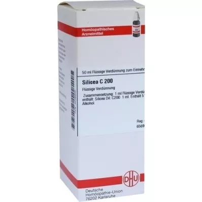 SILICEA C 200 seyreltme, 50 ml SILICEA C 200 seyreltme, 50 ml