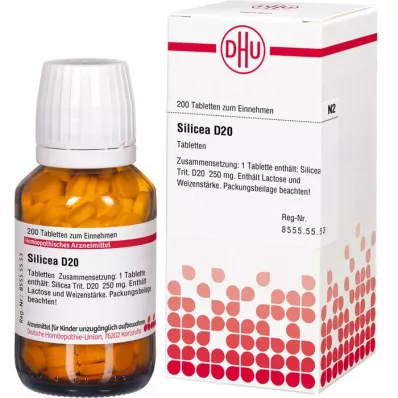 SILICEA D 20 tablet, 200 adet SILICEA D 20 tablet, 200 adet