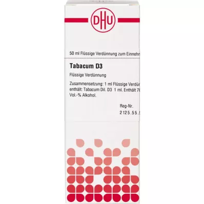 TABACUM D 3 Seyreltme, 50 ml