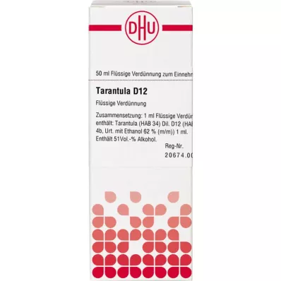 TARANTULA D 12 Seyreltme, 50 ml