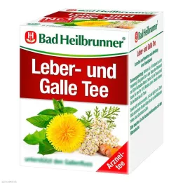 BAD HEILBRUNNER Karaciğer ve Galle Çay Filtre Poşetleri, 8X1,75 gr