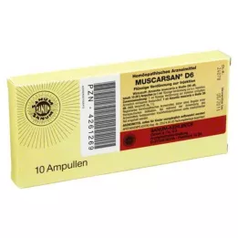 MUSCARSAN D 6 ampul, 10X1 ml