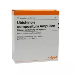 UBICHINON comp. ampuller, 10 adet