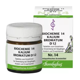 BIOCHEMIE 14 Kalium bromatum D 12 tablet, 80 adet