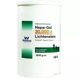 HEPA GEL 30.000 IU Lihtenştayn, 1000 g