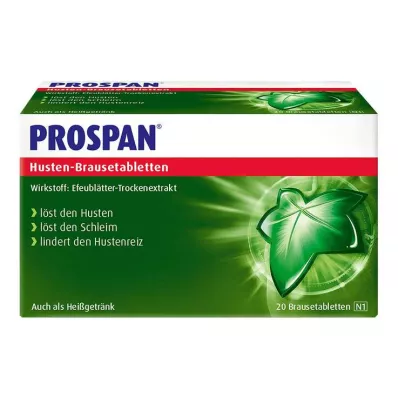 PROSPAN Öksürük efervesan tabletleri, 20 adet PROSPAN Öksürük efervesan tabletleri, 20 adet