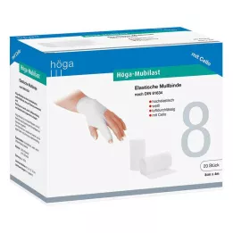HÖGA-MUBILAST Bandajın sabitlenmesi 8 cmx4 m M.Cellophan, 1 St