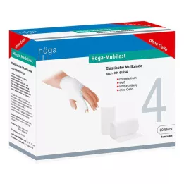 HÖGA-MUBILAST Sabitleme bandajı 4 cmx4 m selofansız, 20 adet