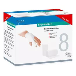 HÖGA-MUBILAST Sabitleme bandajı 8 cmx4 m selofansız, 20 adet