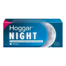 HOGGAR Gece Tabletleri, 20 adet
