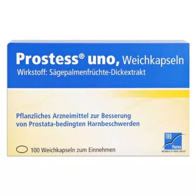PROSTESS uno yumuşak kapsüller, 100 adet